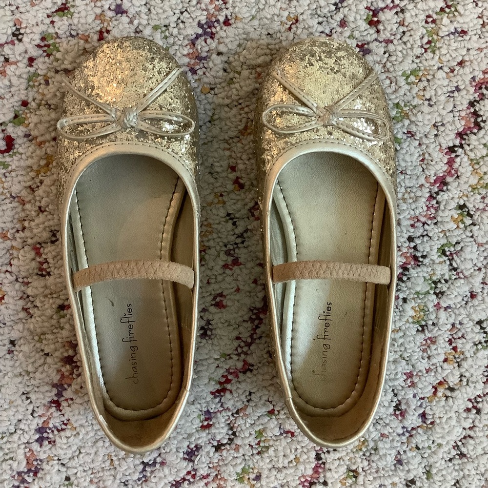 Twinkle ballet flats gently worn once or twice